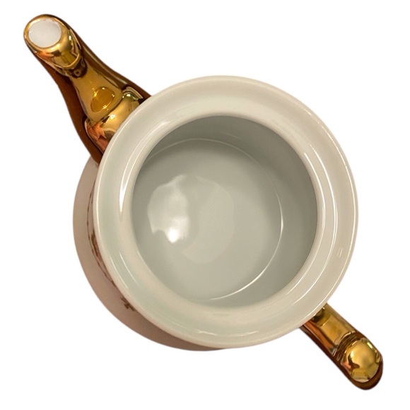 Vintage Sorelle Hand-Painted Porcelain Tea-Cup and Pot Set 1960s (Boxed) - Picture 8 of 13